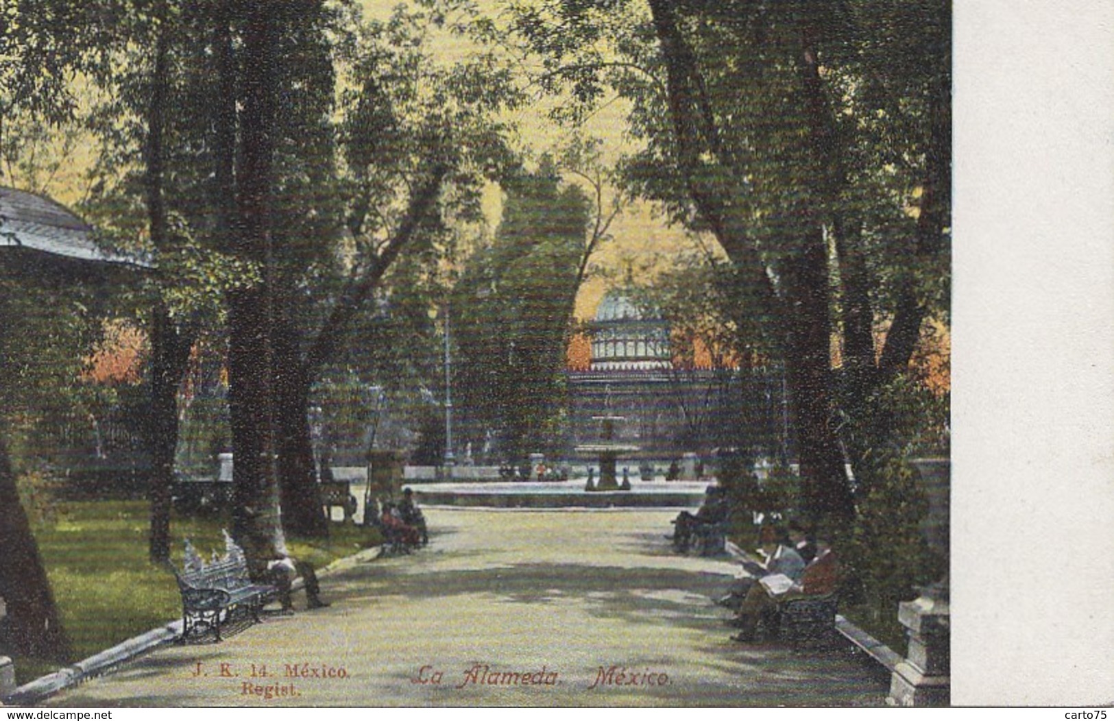 Amérique - Mexique Mexico - La Alameda - Parc Fontaine - Mexique