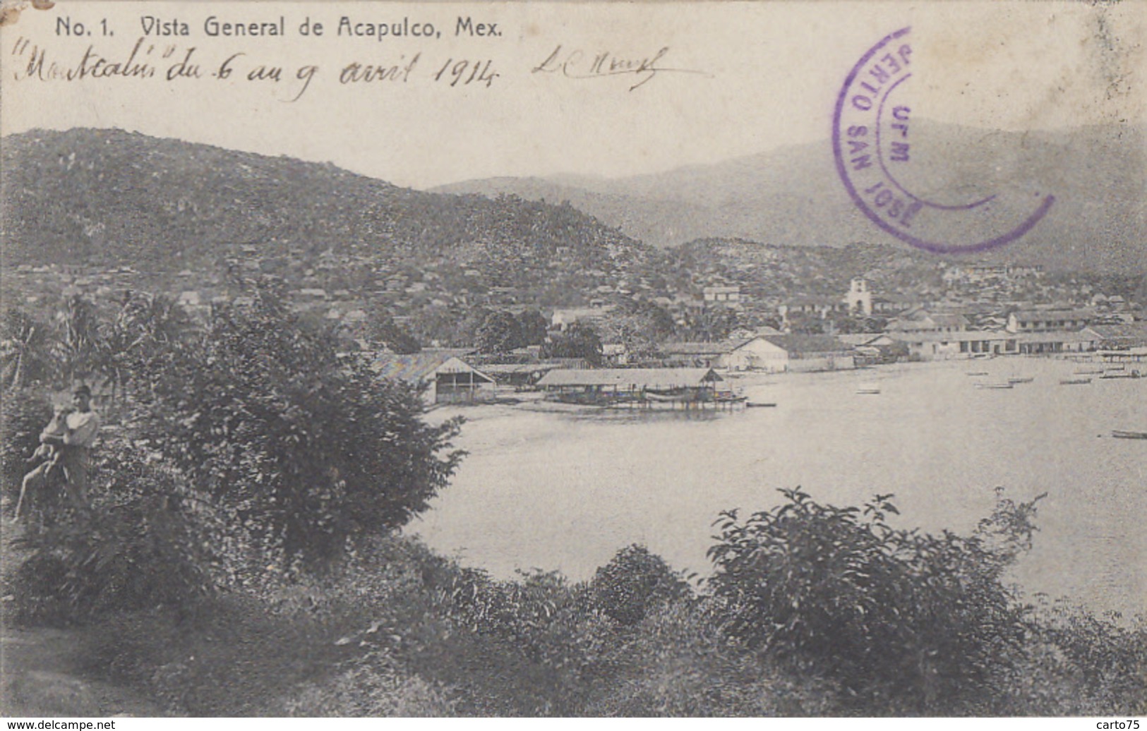 Amérique - Mexique Mexico - Acapulco - Vista General - 1914 - Mexique