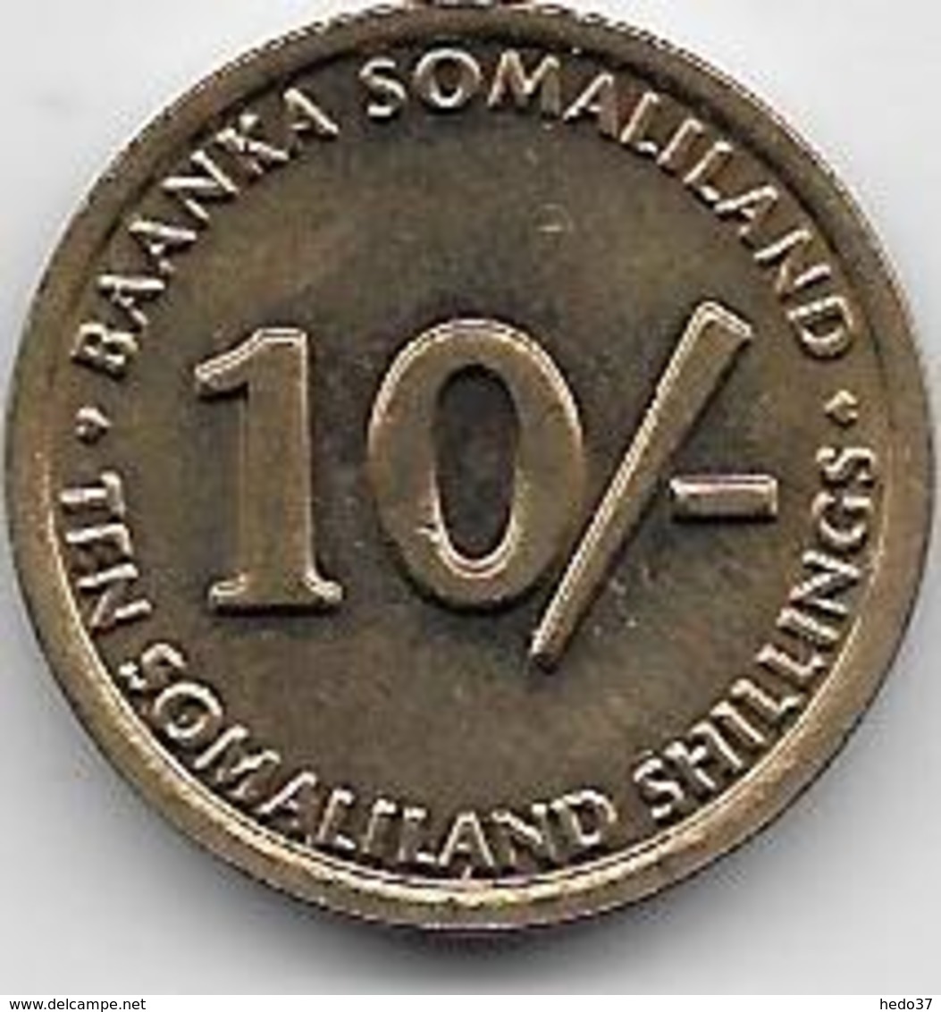 Somalie - 10 Schillings - 2002 - Somalie