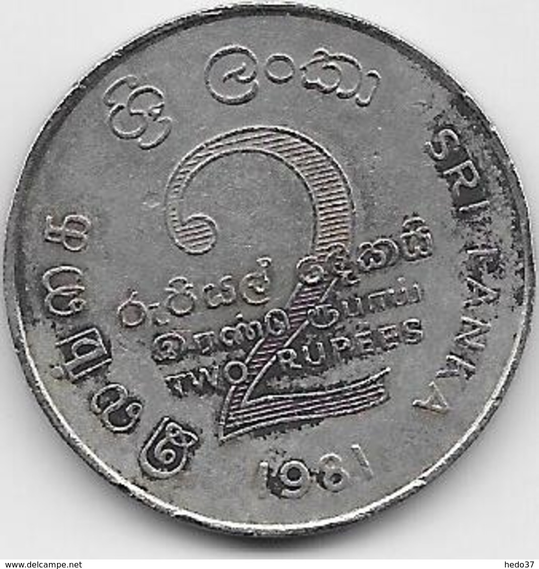 Sri Lanka - 2 Rupees - 1981 - Sri Lanka