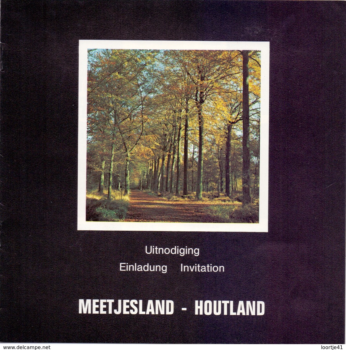 Brochure  Toerisme Tourisme - Meetjesland , Houtland - Dépliants Touristiques