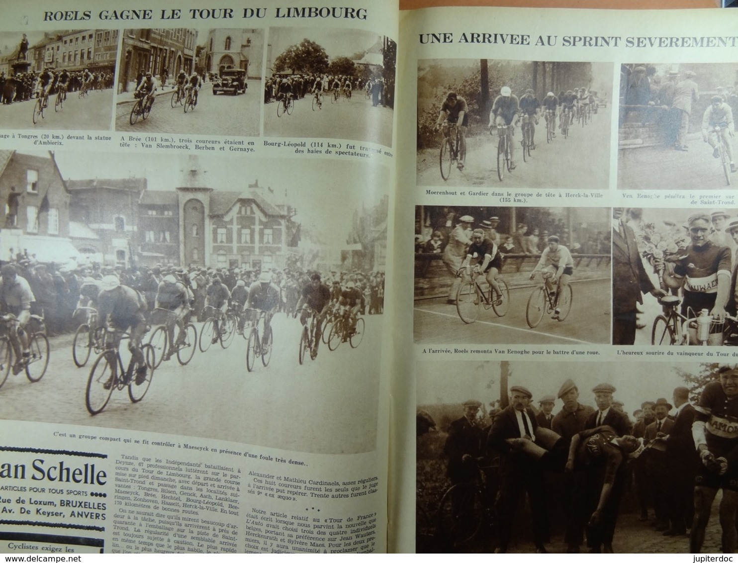 Les Sports Illustrés 1934 N° 684 Spiessens, Tour De France 33,Tour Du Limbourg,Circuit De Chimay,Tour D'Italie - Sport