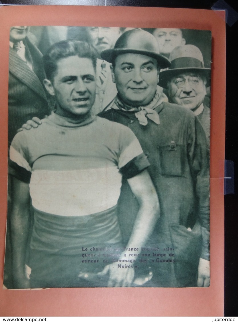 Les Sports Illustrés 1934 N°689 Emile Bruneau Tour de France Schaerbeek Bruges-Ste-Croix Laeken Mont-St-Amand Louviot