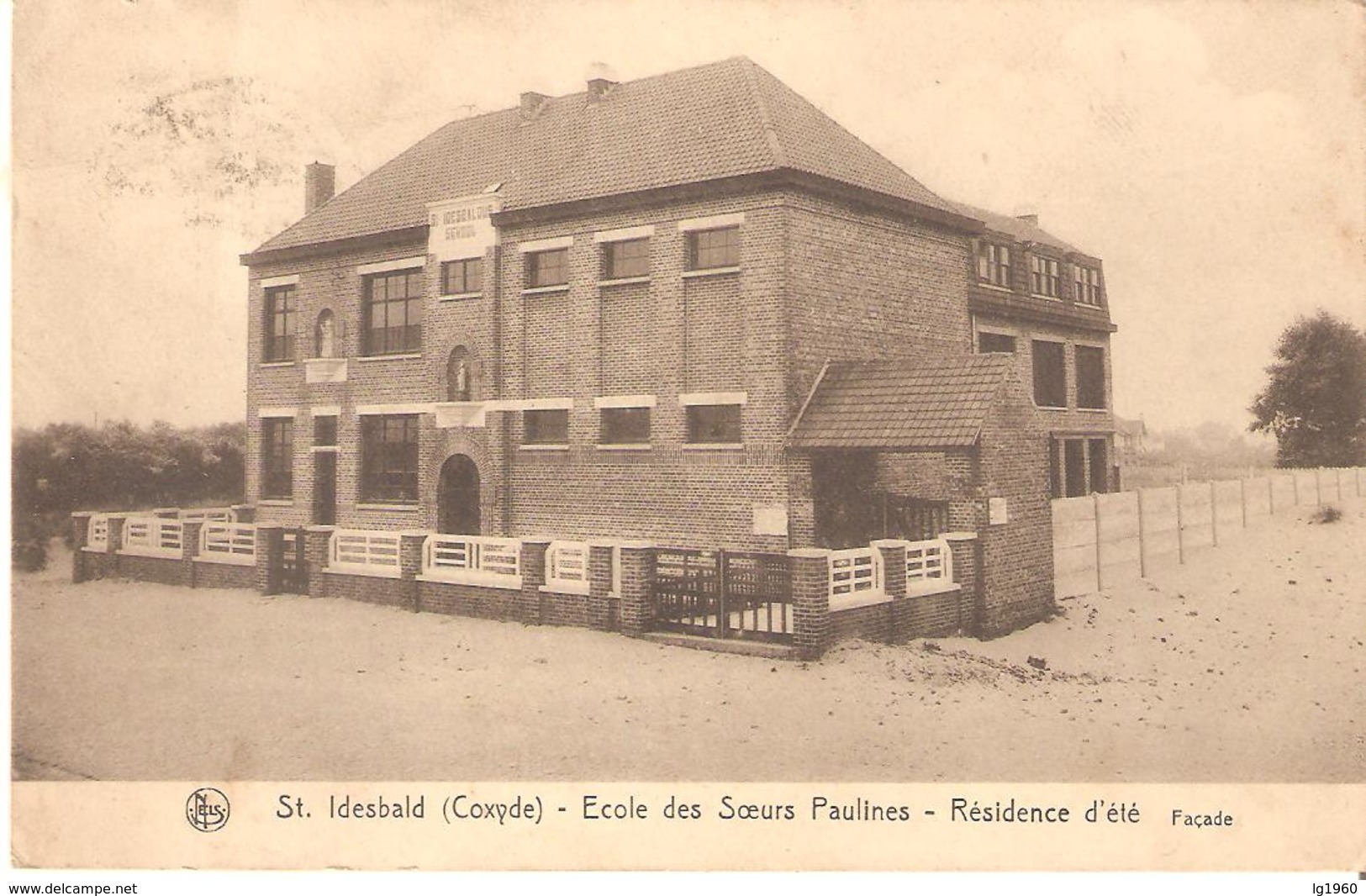 22) Coxyde - Ecole Des Soeurs Paulines - 1933 - Koksijde