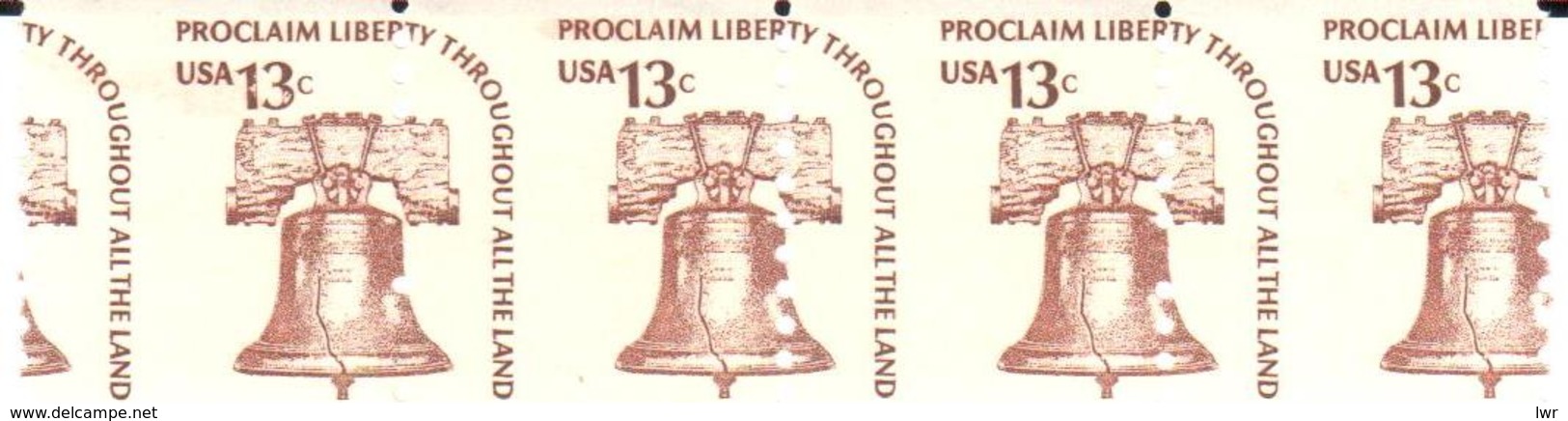 USA - Error - Misperforated - Liberty Bells -1595 - Other & Unclassified