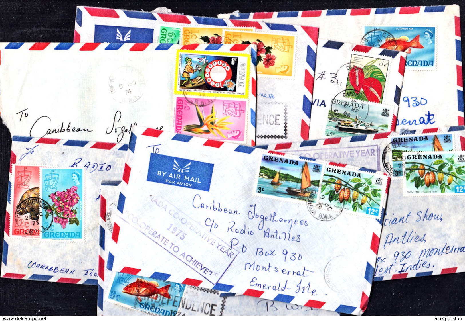 Ca5183 GRENADA, 8 @ Grenada Covers - Grenada (1974-...)