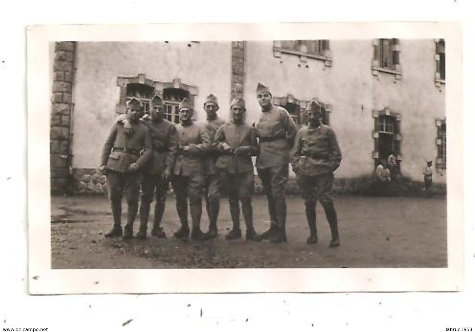 La Courtine 1935- Militaires Photo Format 11.5 X7.2  (D.4074) - Guerre, Militaire