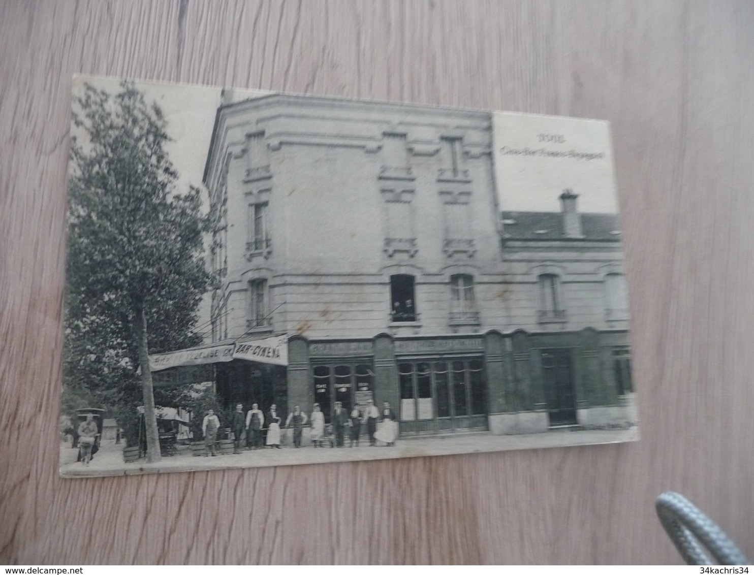 CPA 54 Meurthe Et Moselle Toul Ciné Bar Franco Espagnol - Toul