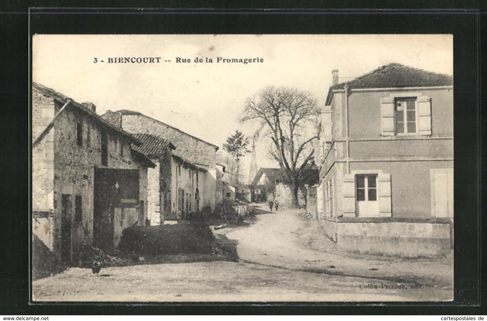 CPA Biencourt, Rue De La Fromagerie - Autres & Non Classés