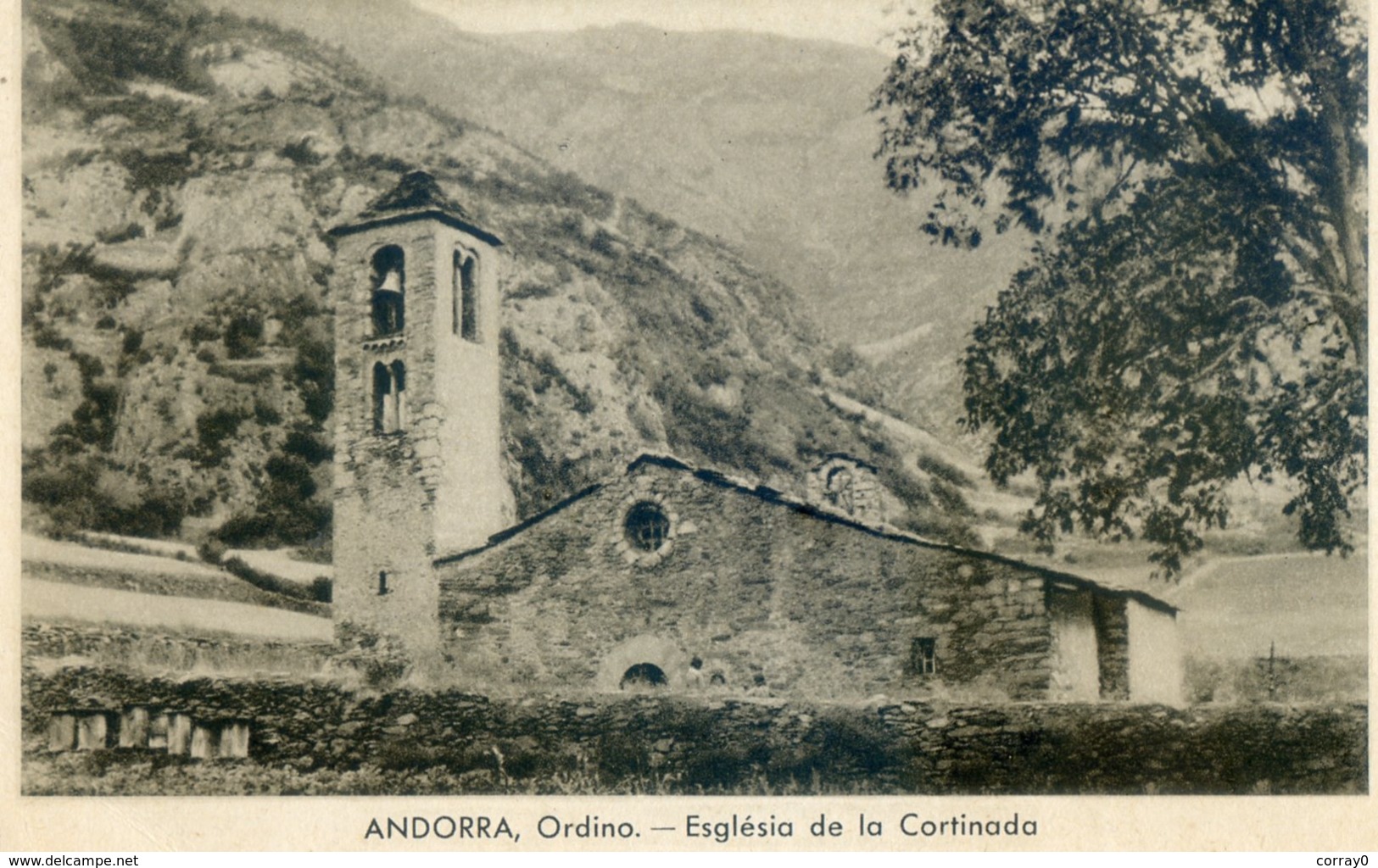 531A.  ORDINO. Església De La Cortinada - Andorre