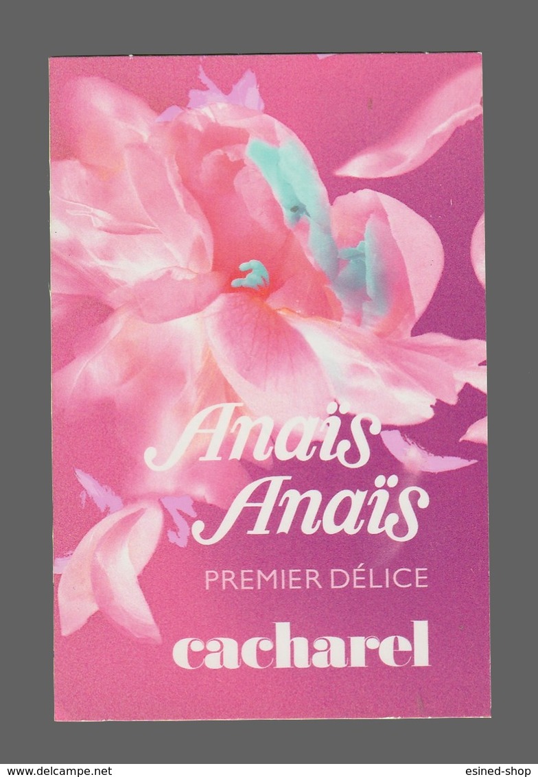 Carte  Publicitaire - Advertising Card - Anais Aanais De Cacharel Recto Verso - Modernes (à Partir De 1961)