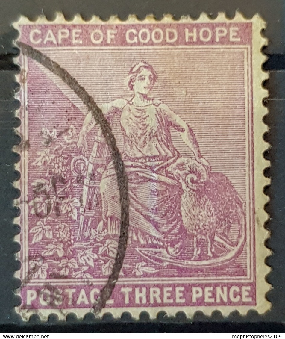 CAPE OF GOOD HOPE 1902 - Canceled - Sc# 61 - 3p - Cabo De Buena Esperanza (1853-1904)