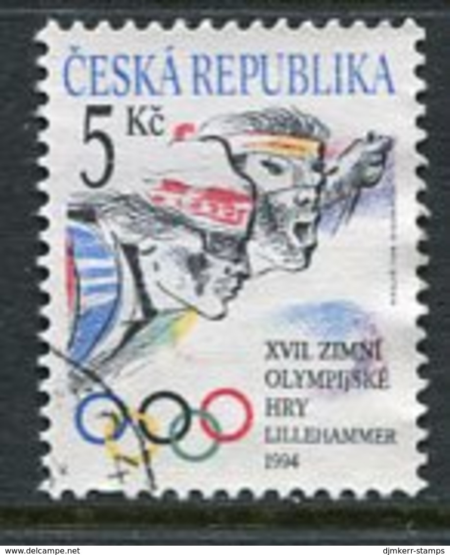 CZECH REPUBLIC 1994 Winter Olympic Games Used,  Michel 34 - Usados