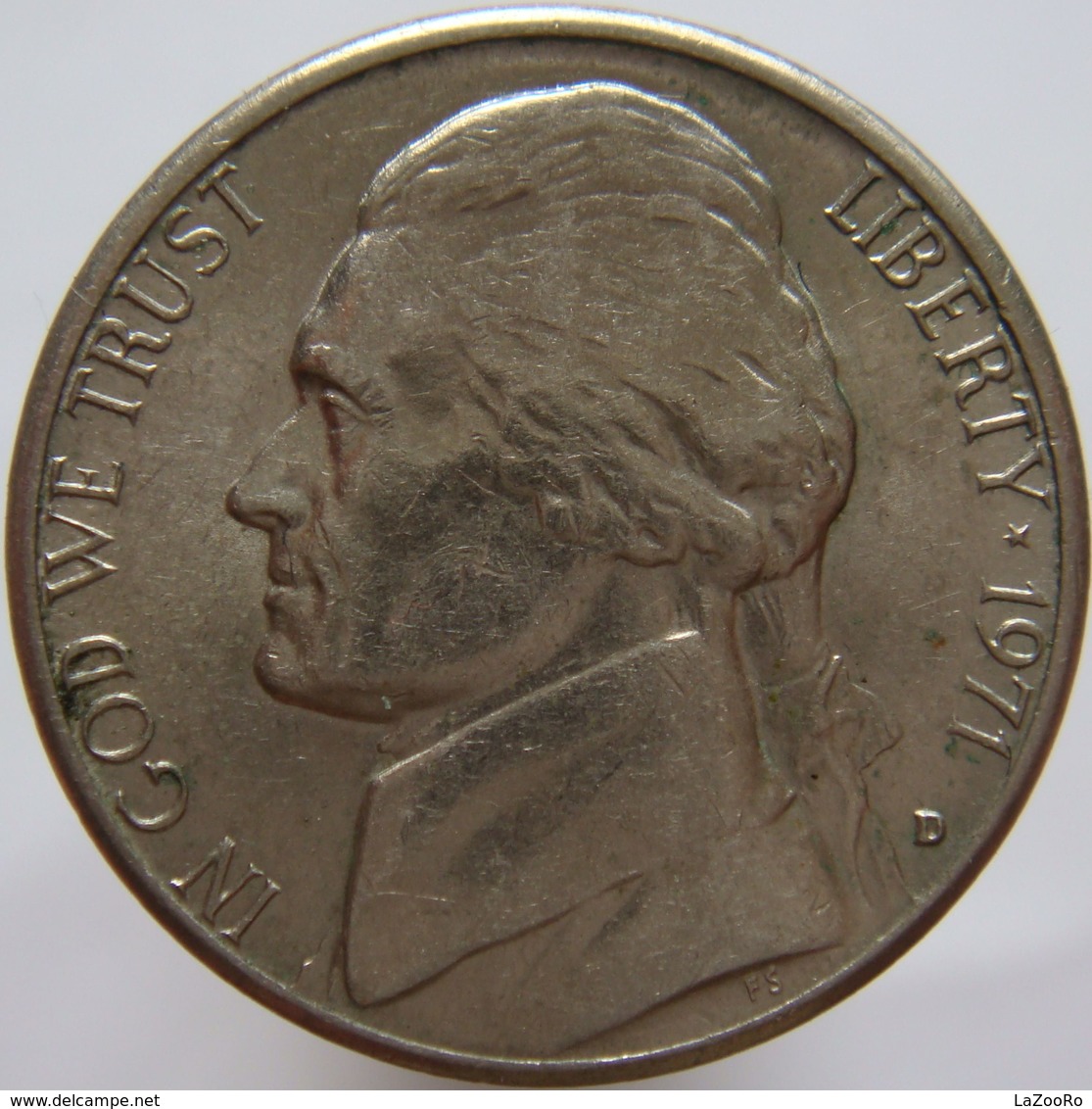 United States Of America 5 Cents 1971 D XF - 1938-…: Jefferson