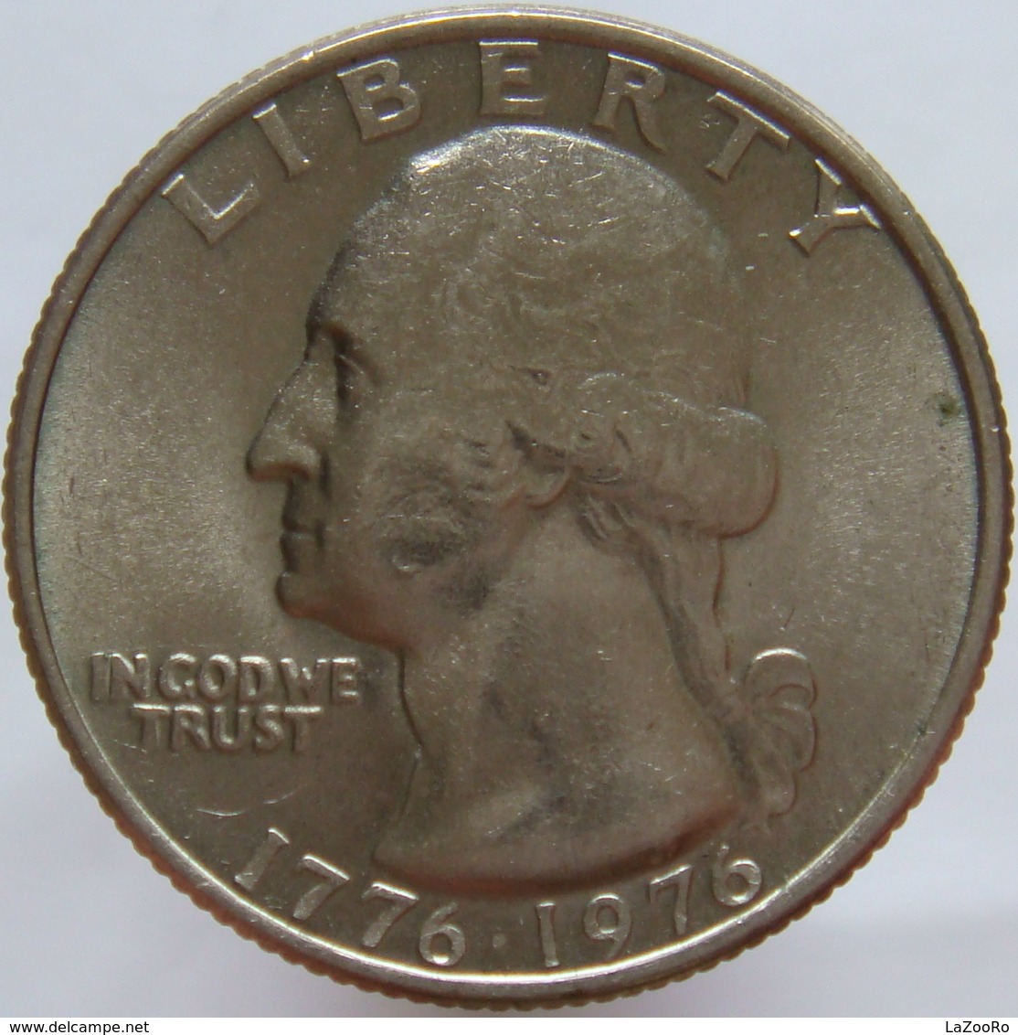 LaZooRo: United States Of America 25 Cents 1976 UNC - Conmemorativas