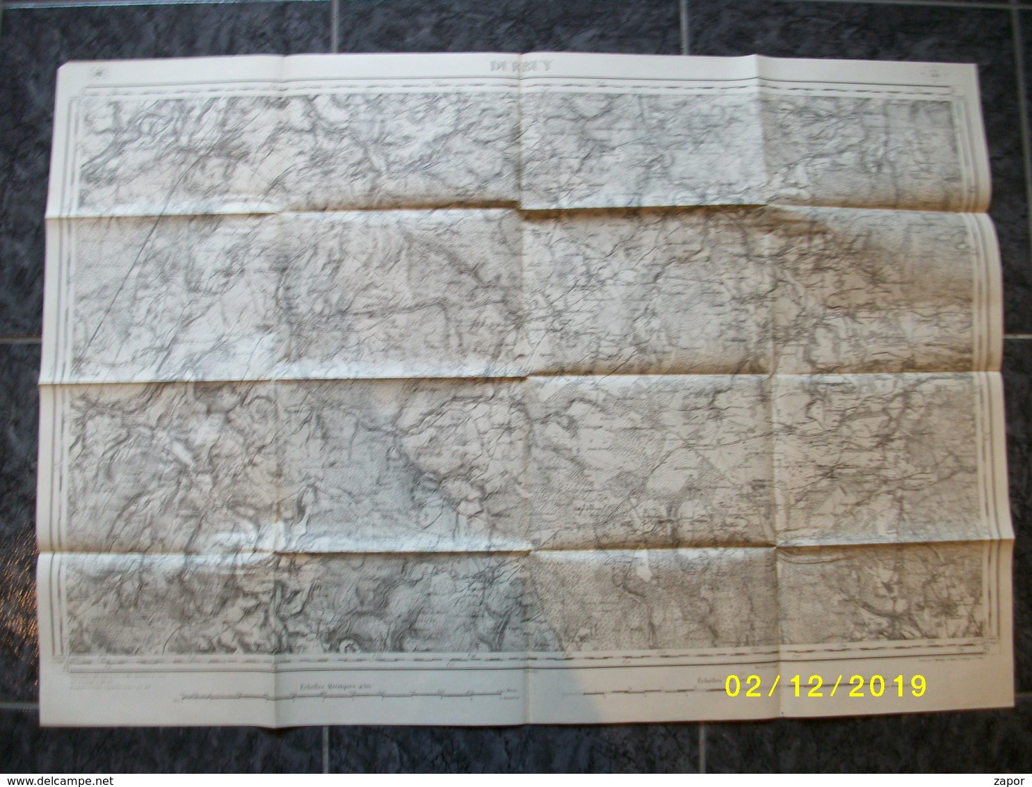 Carte Topographique De Durbuy (Barvaux Mormont Bra Fosse Lierneux Odeigne Dochamps Hampteau) - Cartes Topographiques