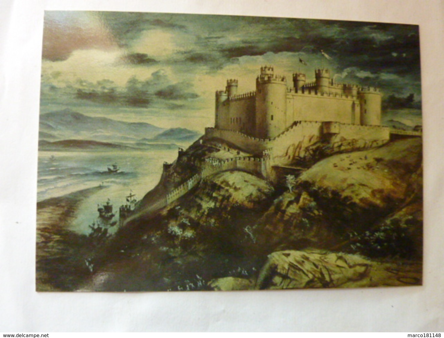 Harlech Castle, Gwynedd, As It Might Have Appeared About 1300, Soon After Its Completion. - Autres & Non Classés