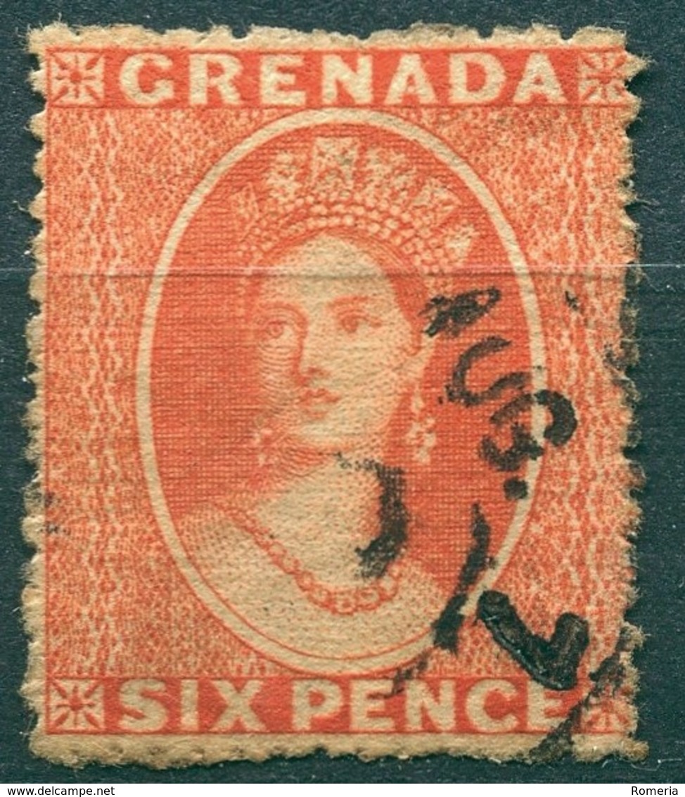 Grenade - 1863 - Yt 4 - Victoria - Oblitéré - Granada (...-1974)