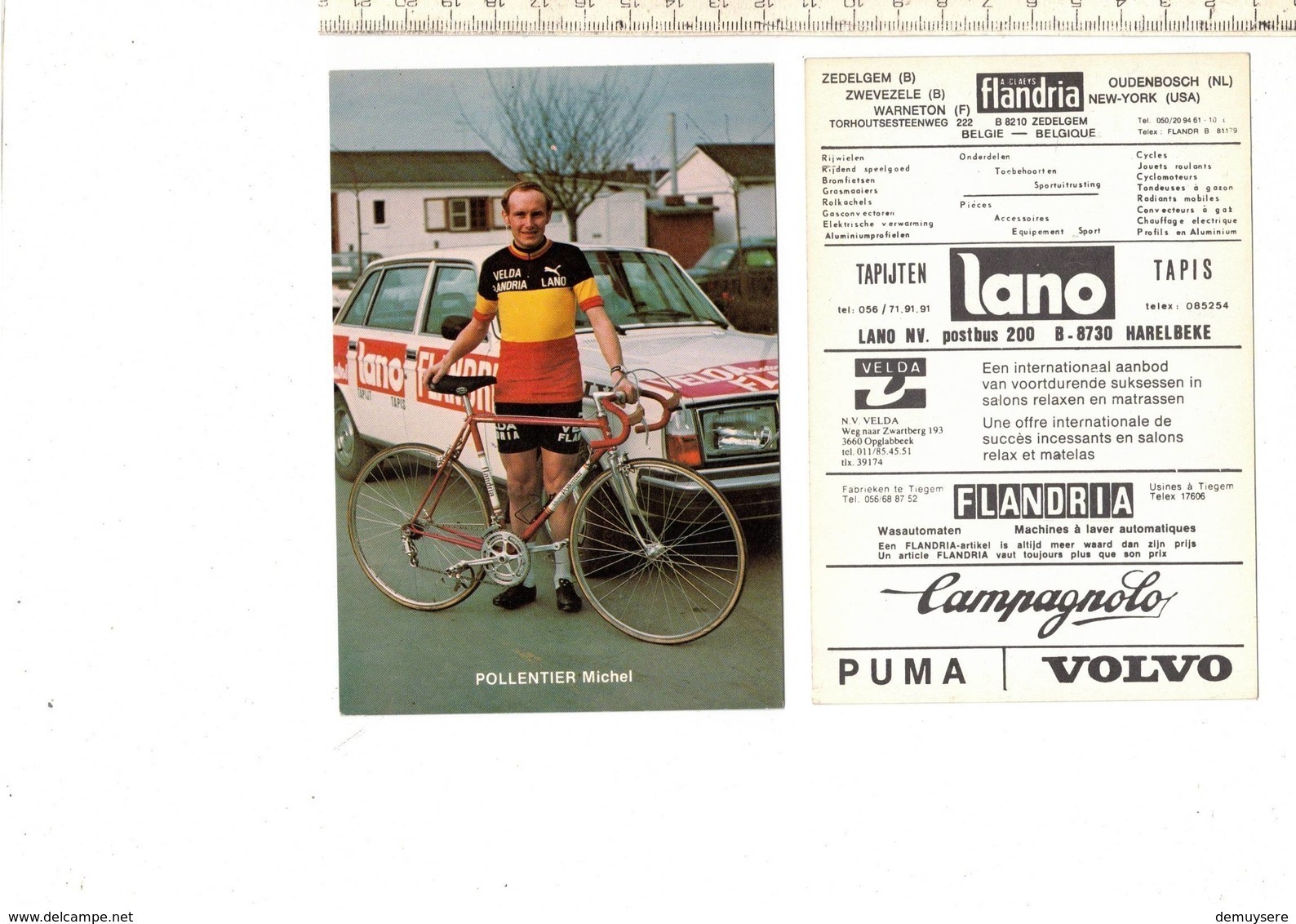 657 - CYCLISME - WIELRENNEN - POLLENTIER MICHEL - FLANDRIA - Cyclisme