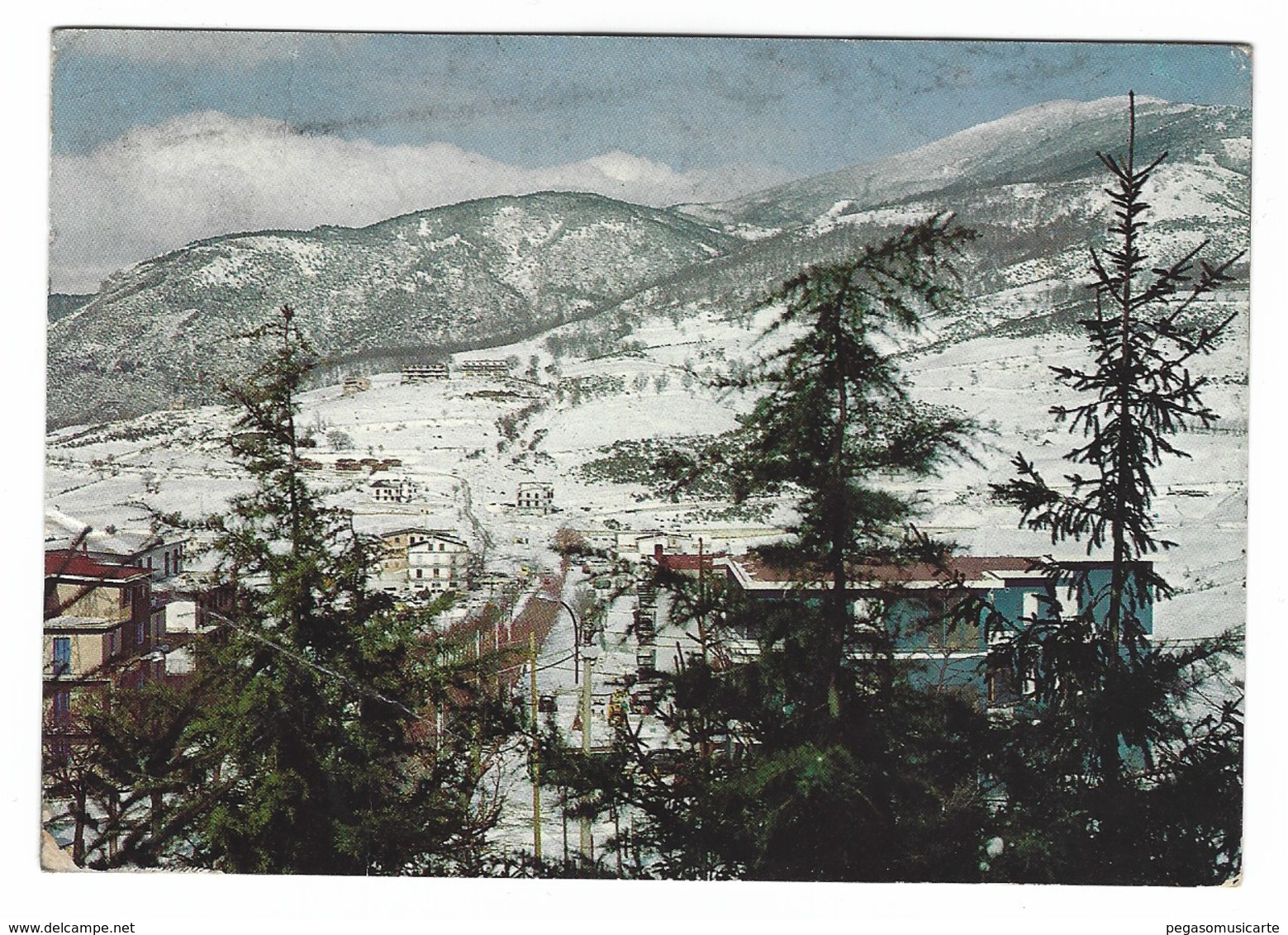 1570 - VIGGIANO POTENZA PAESAGGIO INVERNALE 1980 CIRCA 1956 - Potenza