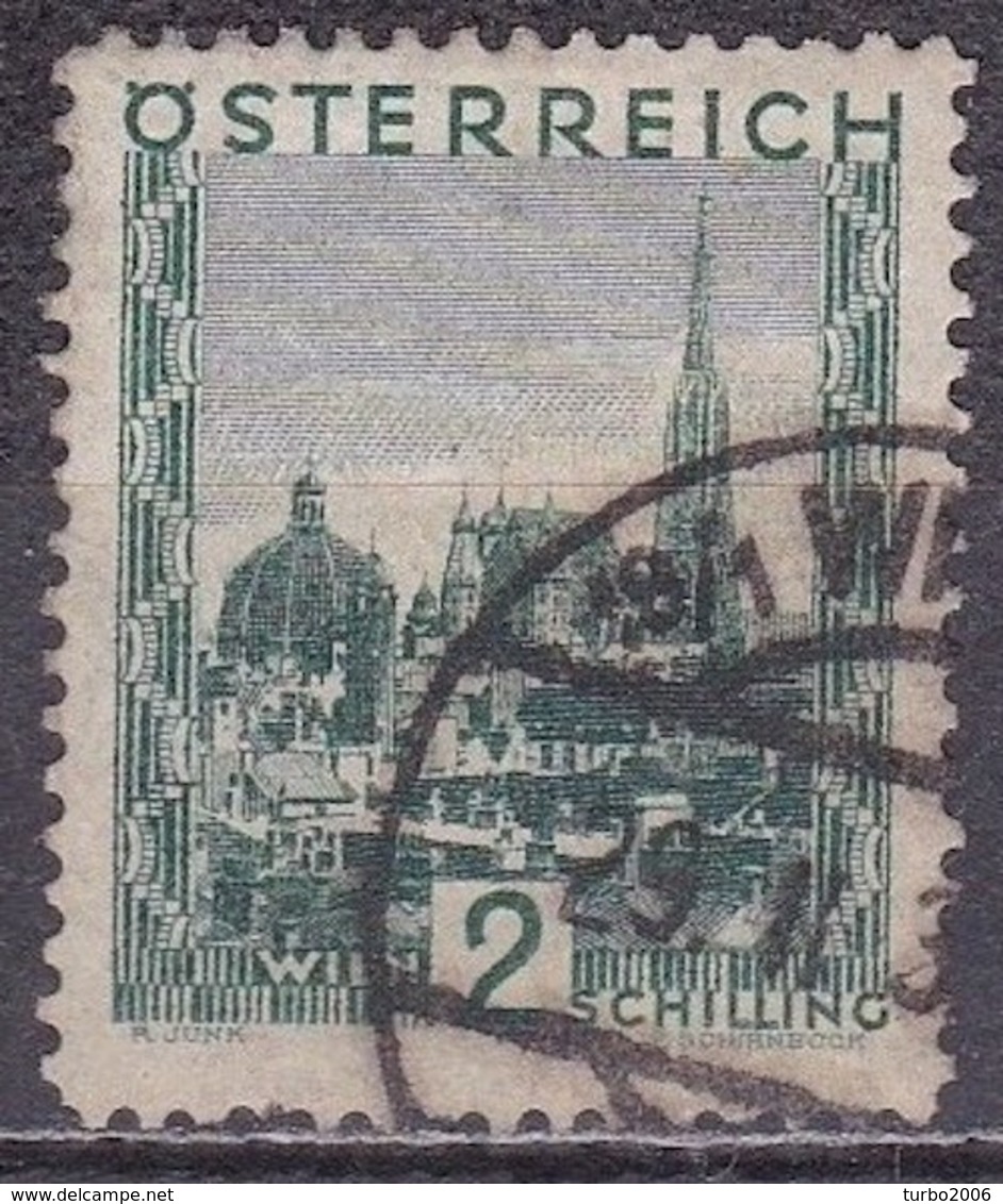 Osterreich / Austria 1929 Stefansdom 2 S Opalgrün Mi 511 - Gebruikt