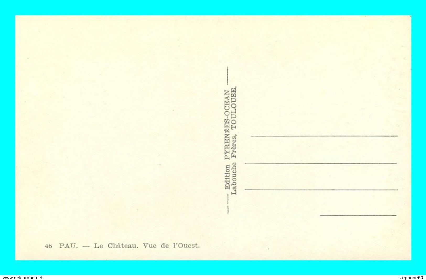 1lo - 024   Lot 50 CPA / CPSM format CPA PAU ( Dep 64 )