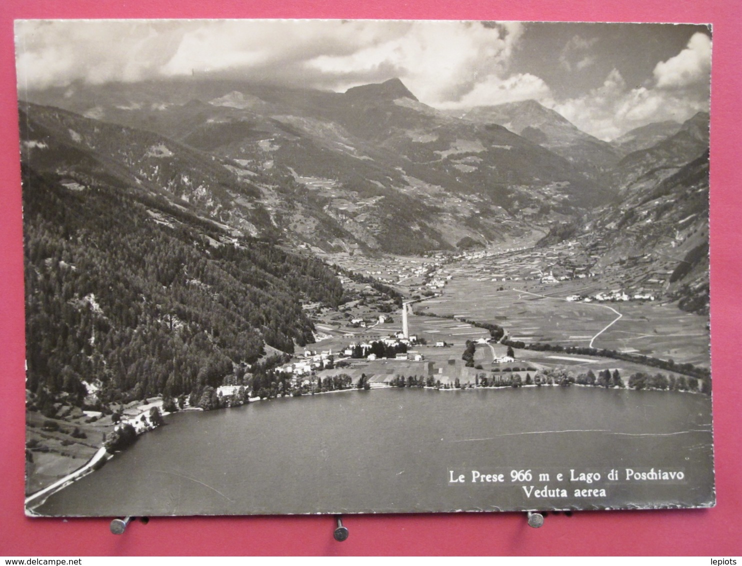 Visuel Pas Très Courant - Suisse - Le Prese - Lago Di Poschiavo - Scans Recto Verso - Poschiavo