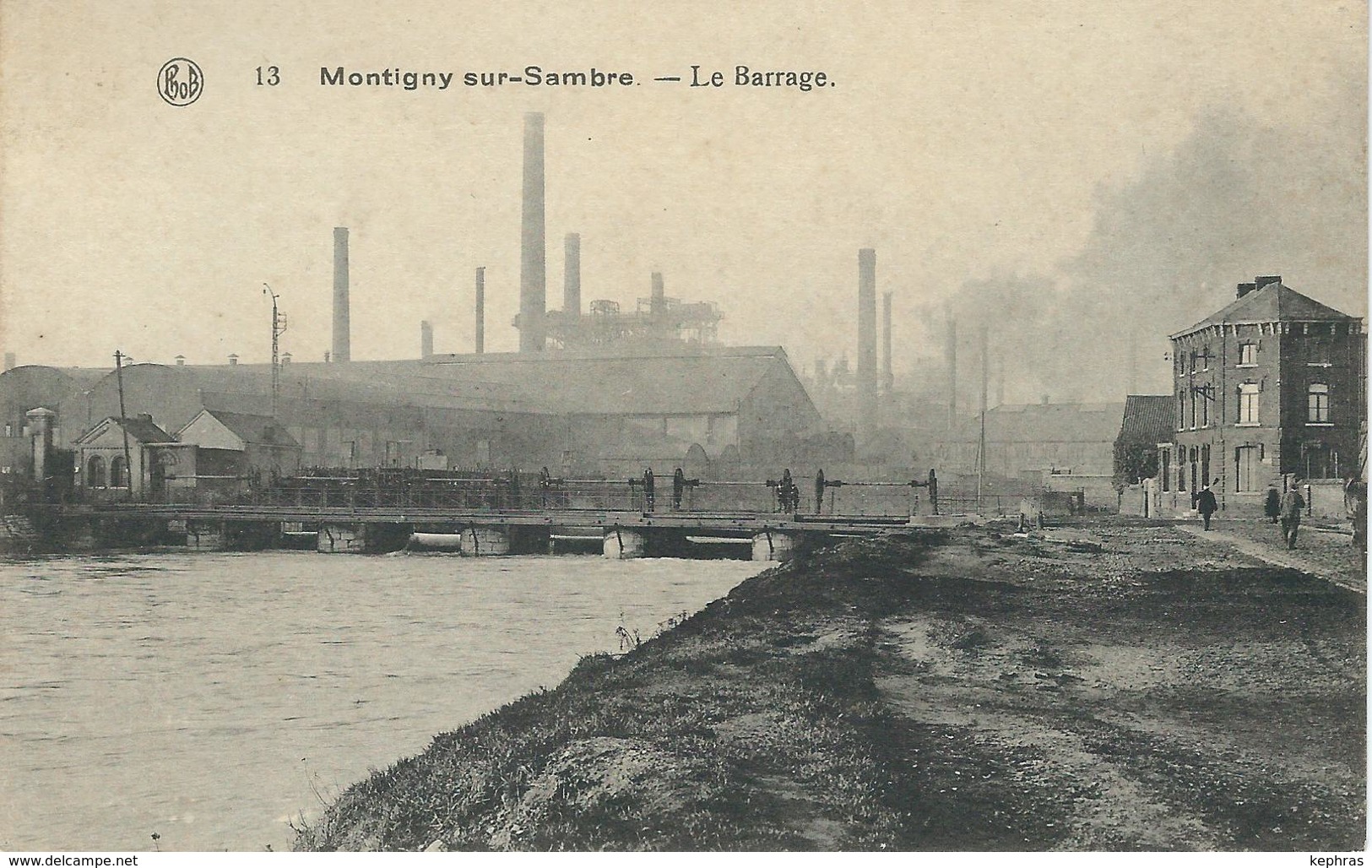 13. MONTIGNY-SUR-SAMBRE : Le Barrage - Charleroi