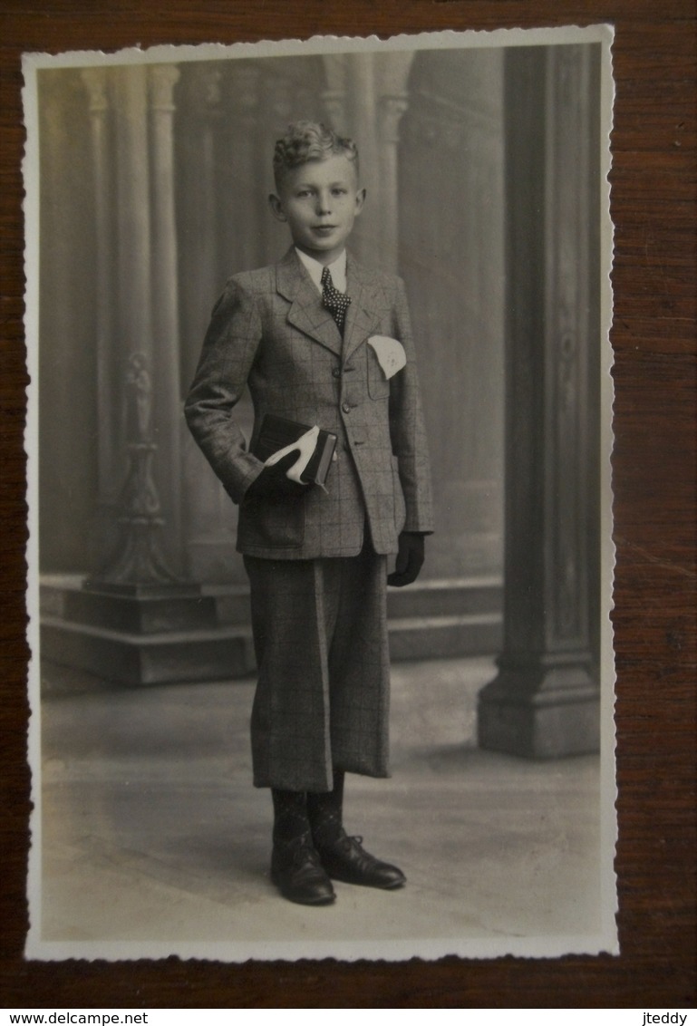 Oude Foto Postkaart  1944  Door  Marcel  De  RIJCK   KERKSKEN - Personnes Identifiées