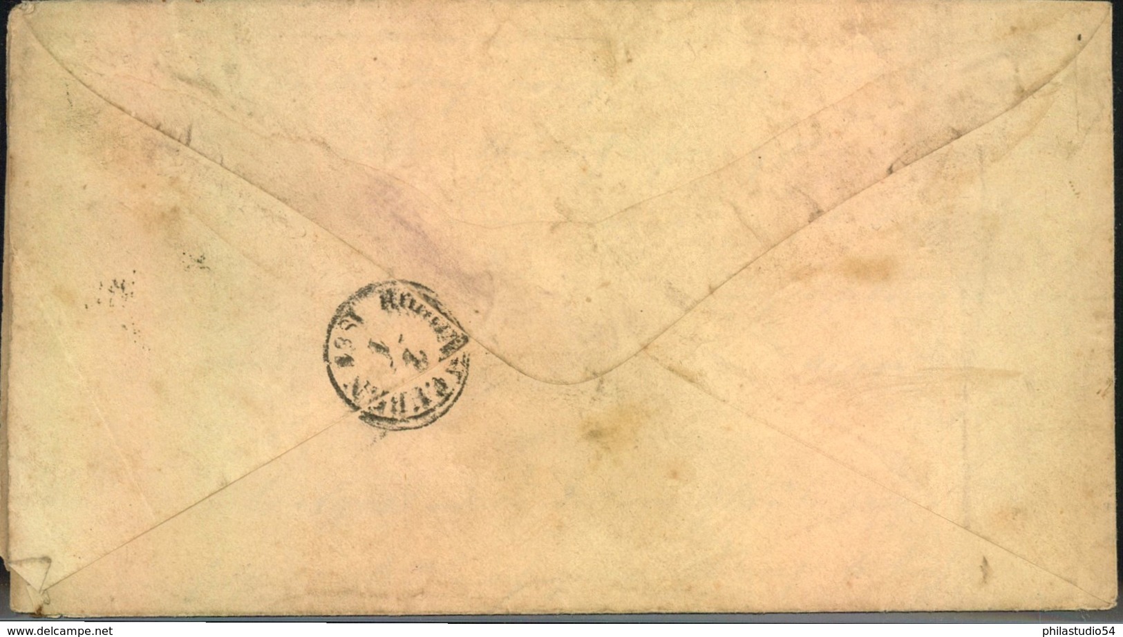 1880, "GÖTTINGEN * 1 *", Klackestempel Auf Umschlag Mit 10 Pfg. - Máquinas Franqueo (EMA)