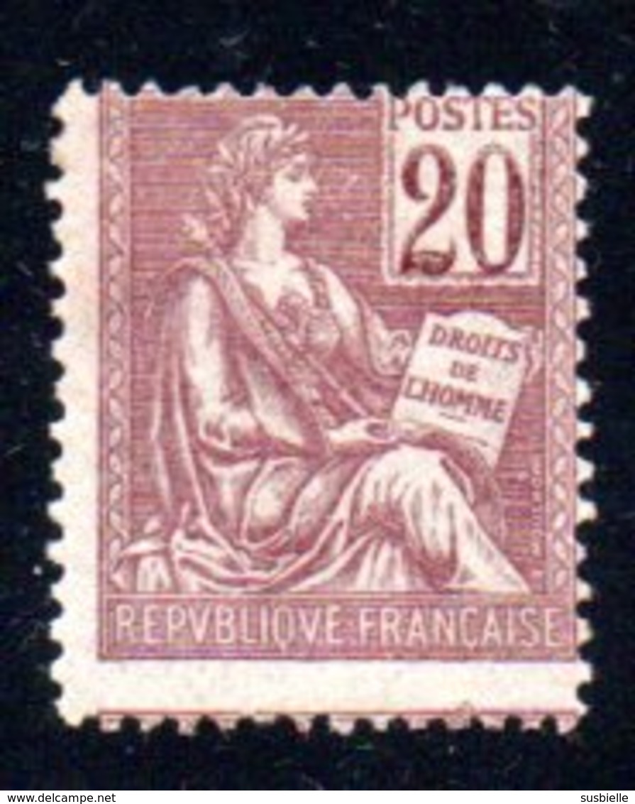 FRANCE   -  N° 113-  N+ - - 1900-02 Mouchon