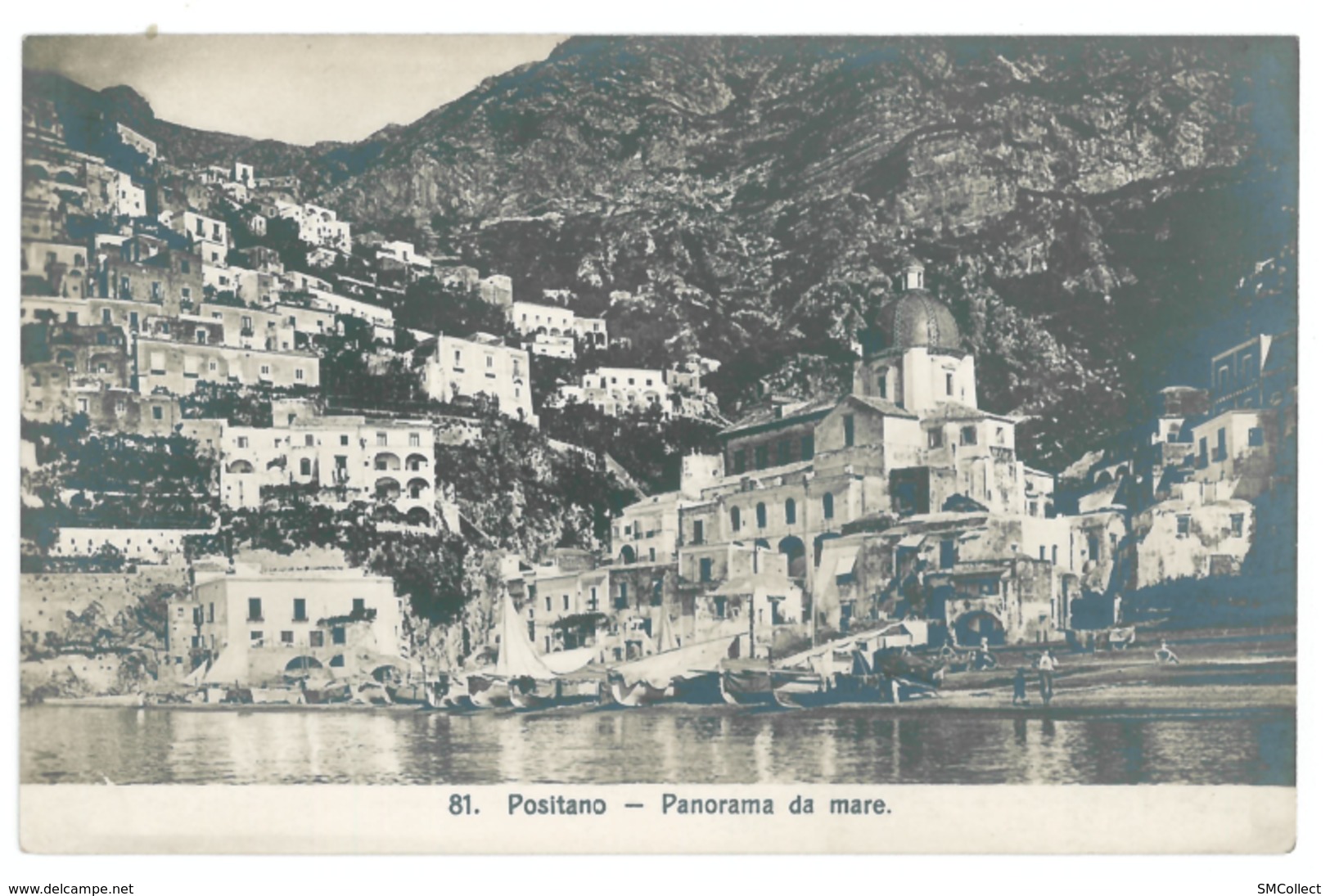 Italie. Positano, Lot De 2 Cartes : Panorama Da Mare / Veduto Dalla Via Per Sorrento (10169) - Altri & Non Classificati