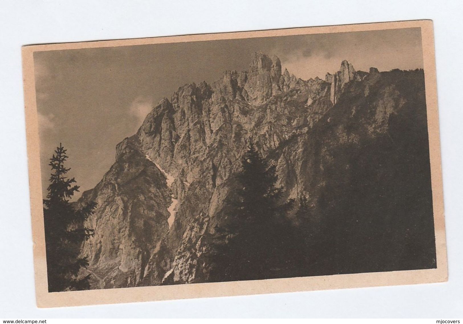 Old Postcard DREI SCHWESTERN PARTIE , LIECHTENSTEIN Mountain - Liechtenstein