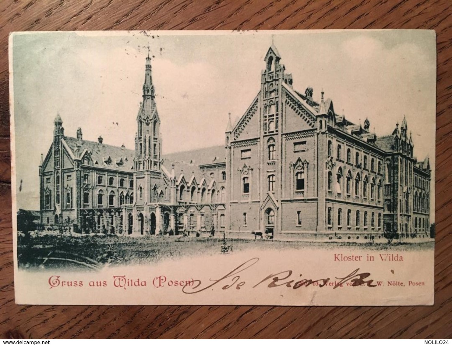 CPA, POLOGNE / ALLEMAGNE, Gruss Aus Wilda (Posen-Poznań), Kloster In Wilda, éd C.F.W . Nölte,écrite En 1900, Timbre - Polen