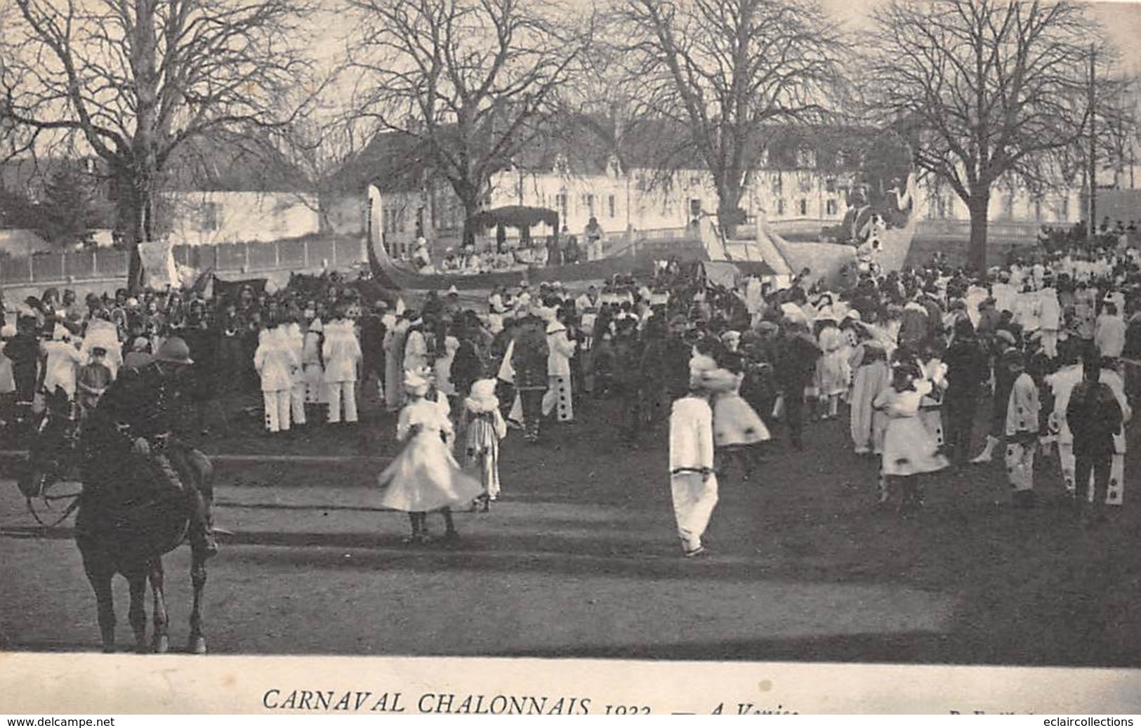 Chalon Sur Saône     71         Carnaval 1922.  A Venise          (voir Scan) - Chalon Sur Saone