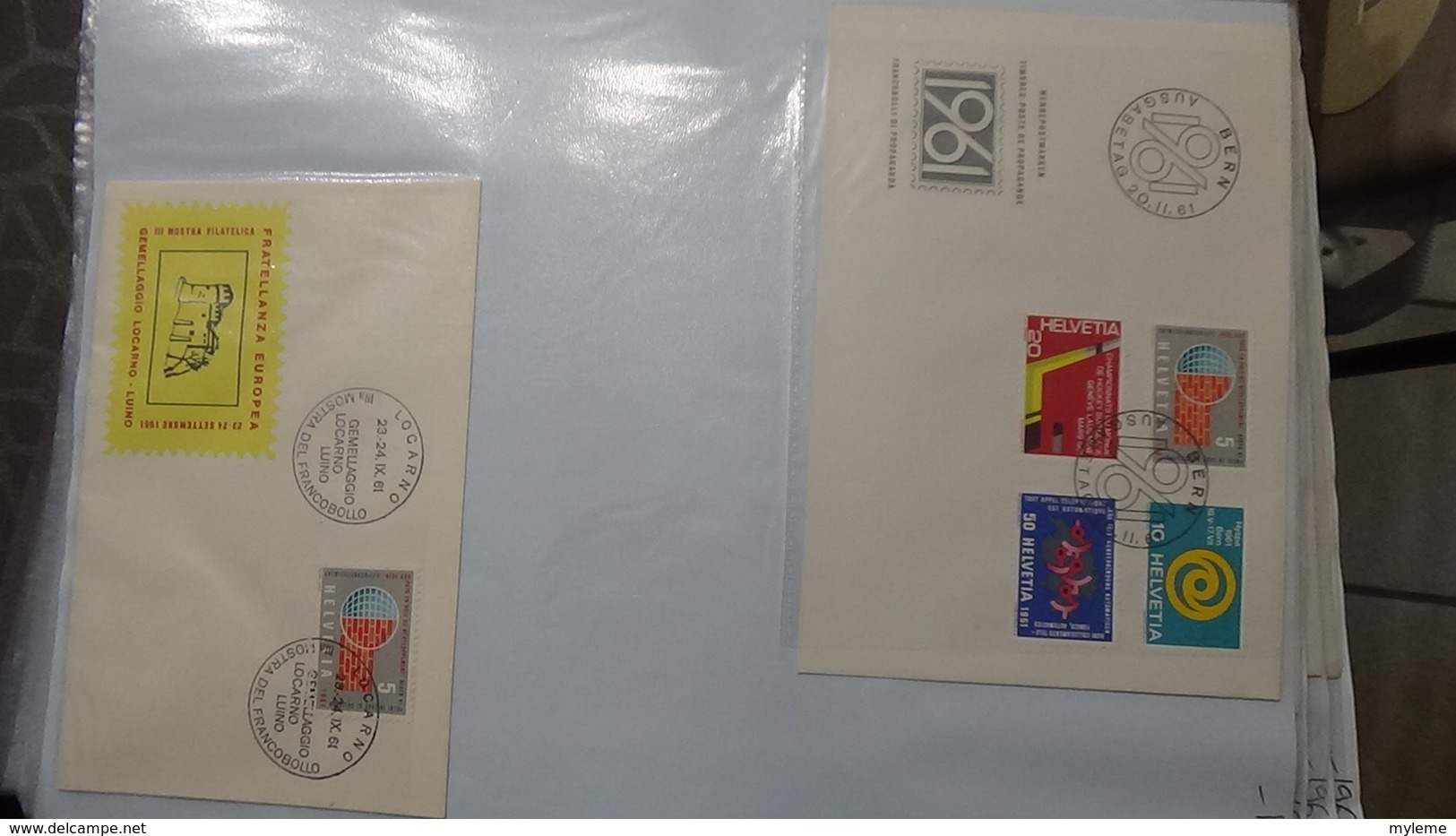 Lot De 57 Enveloppes 1er Jour Et Autres De Suisse. A Saisir !!! - Collections (en Albums)