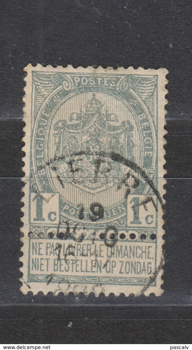 COB 53 Oblitération Centrale LIERRE - 1893-1907 Coat Of Arms