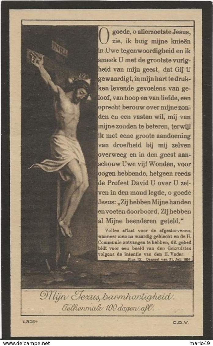 DP. BENIGNUS VAN BASTELAERE ° DOORSLAAR - + 1925 - 78 JAAR - Religion & Esotérisme