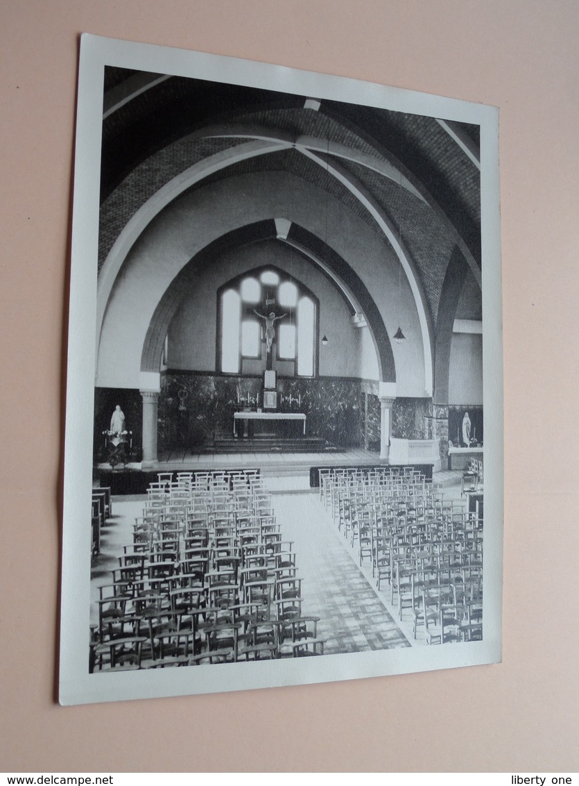 Binnenzicht KERK / EGLISE > Waar En Wanneer >>> Géén ID ( 2 Foto's > 24 X 18 Cm. ) Anno 19?? ! - Godsdienst & Esoterisme