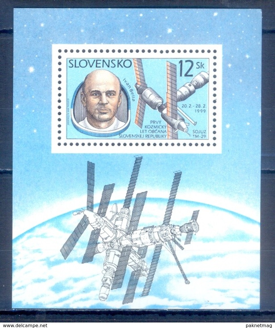 C149- Slovakia Slovensko 1999 First Slovak In Space. - Unused Stamps