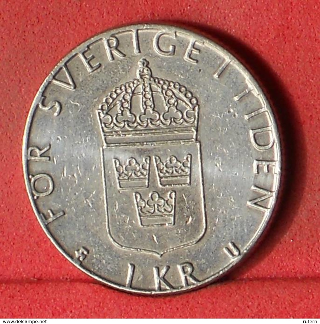 SWEDEN 1 KRONA 1978 -    KM# 852 - (Nº32609) - Suède