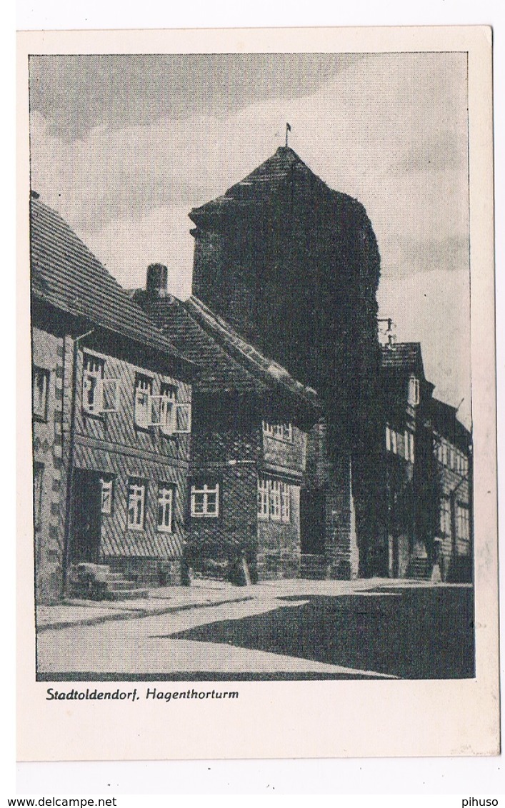 D-10070   STADTOLDENDORF : Hagenthorturm - Holzminden