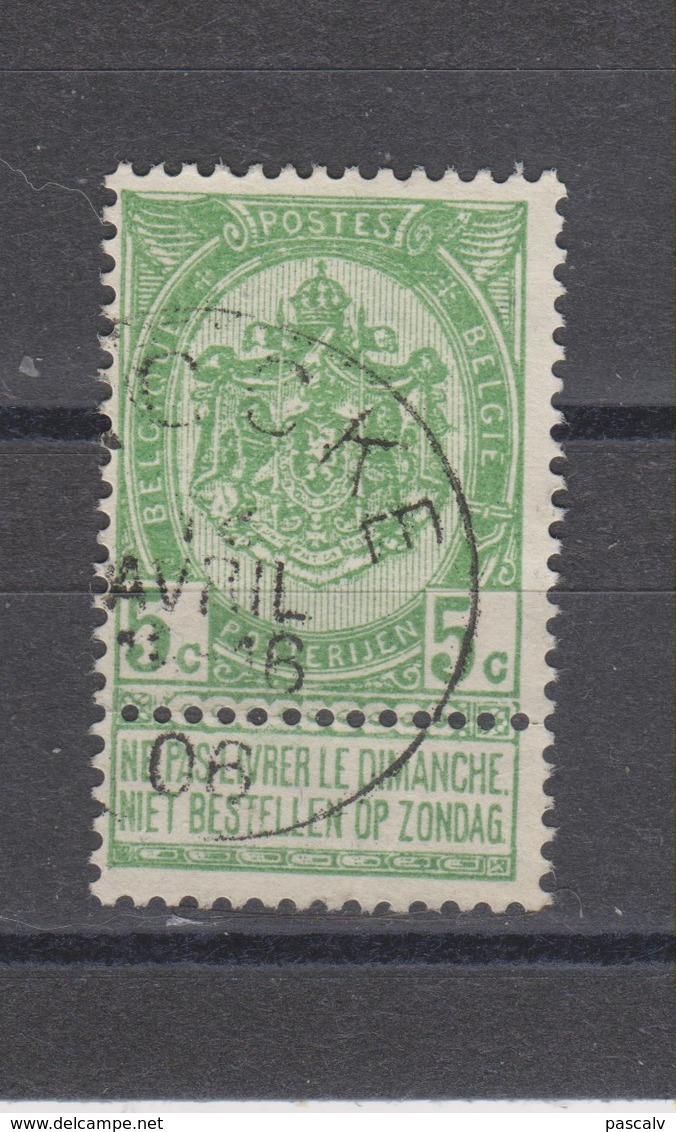 COB 56 Oblitération Centrale KNOCKE - 1893-1907 Coat Of Arms