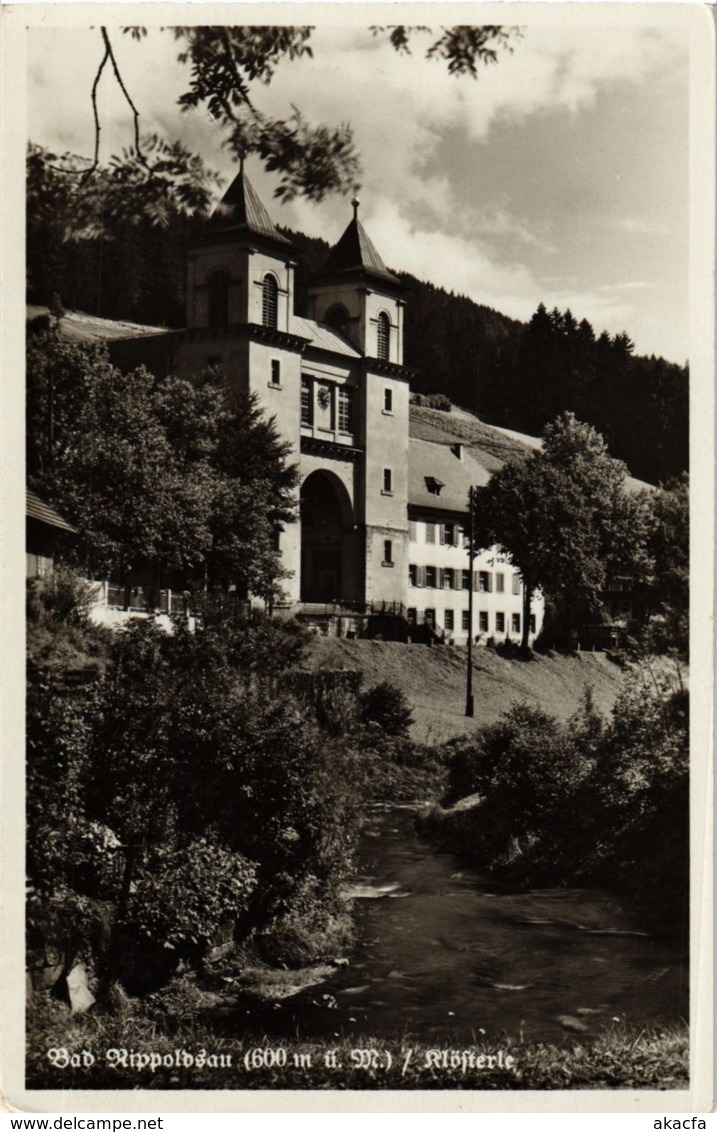 CPA AK Bad Rippoldsau Klosterle GERMANY (936460) - Bad Saeckingen