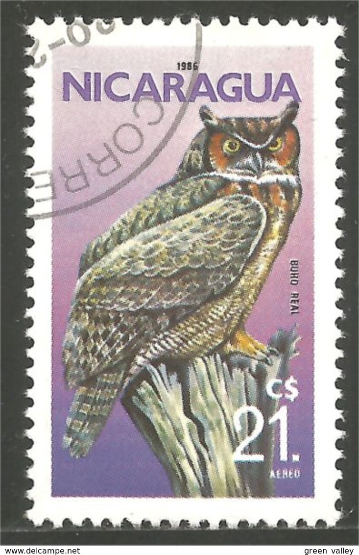 OI-7 Nicaragua Hibou Chouette Owl Eule Gufo Uil Buho - Hiboux & Chouettes