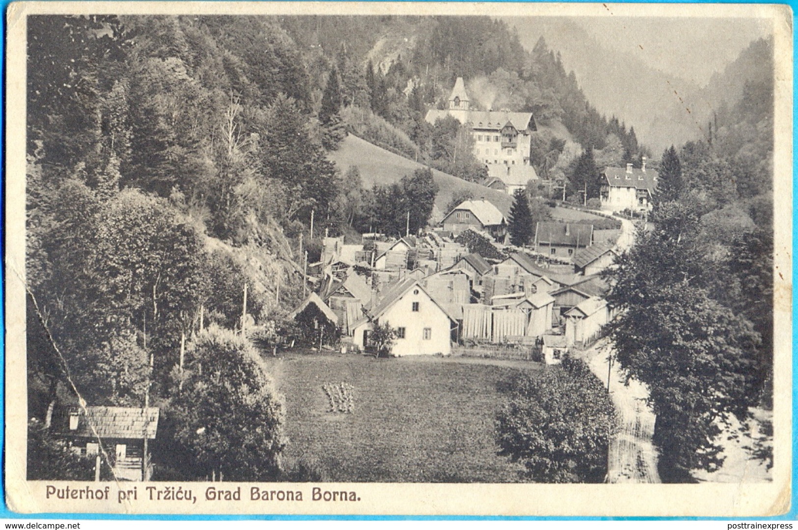 Slovenia. Puterdorf Pri Trzicu - Grad Barona Borna. - Slovenia