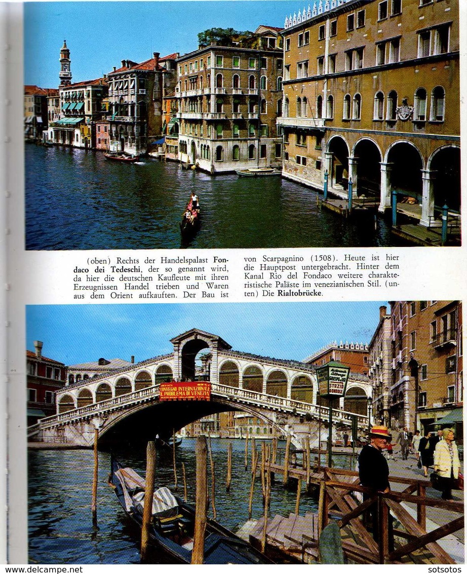 VENEDIG In 80 Farbphotos - Bonechi Editore 1971 - Good Condition - Venice