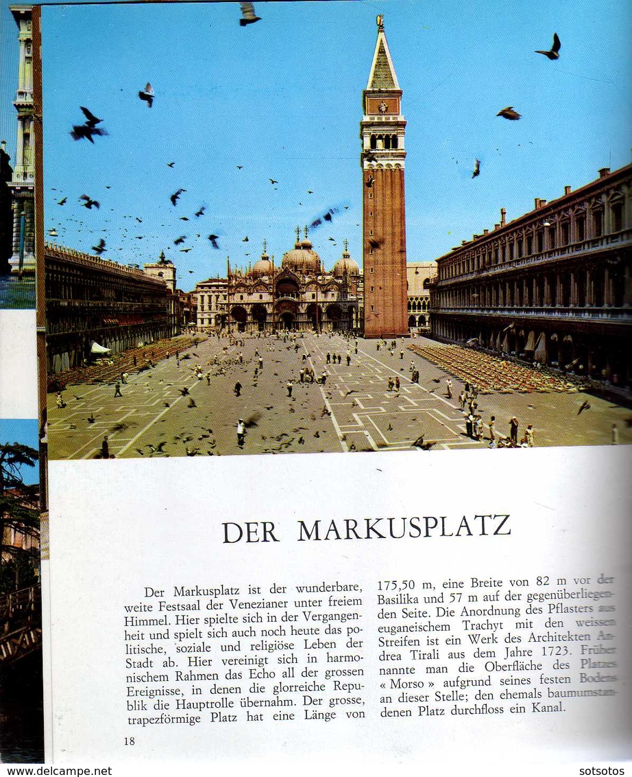 VENEDIG in 80 farbphotos - Bonechi editore 1971 - good condition