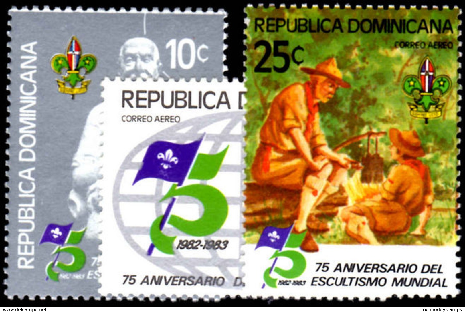 Dominican Republic 1982 BOY SCOUTS Unmounted Mint. - Dominican Republic