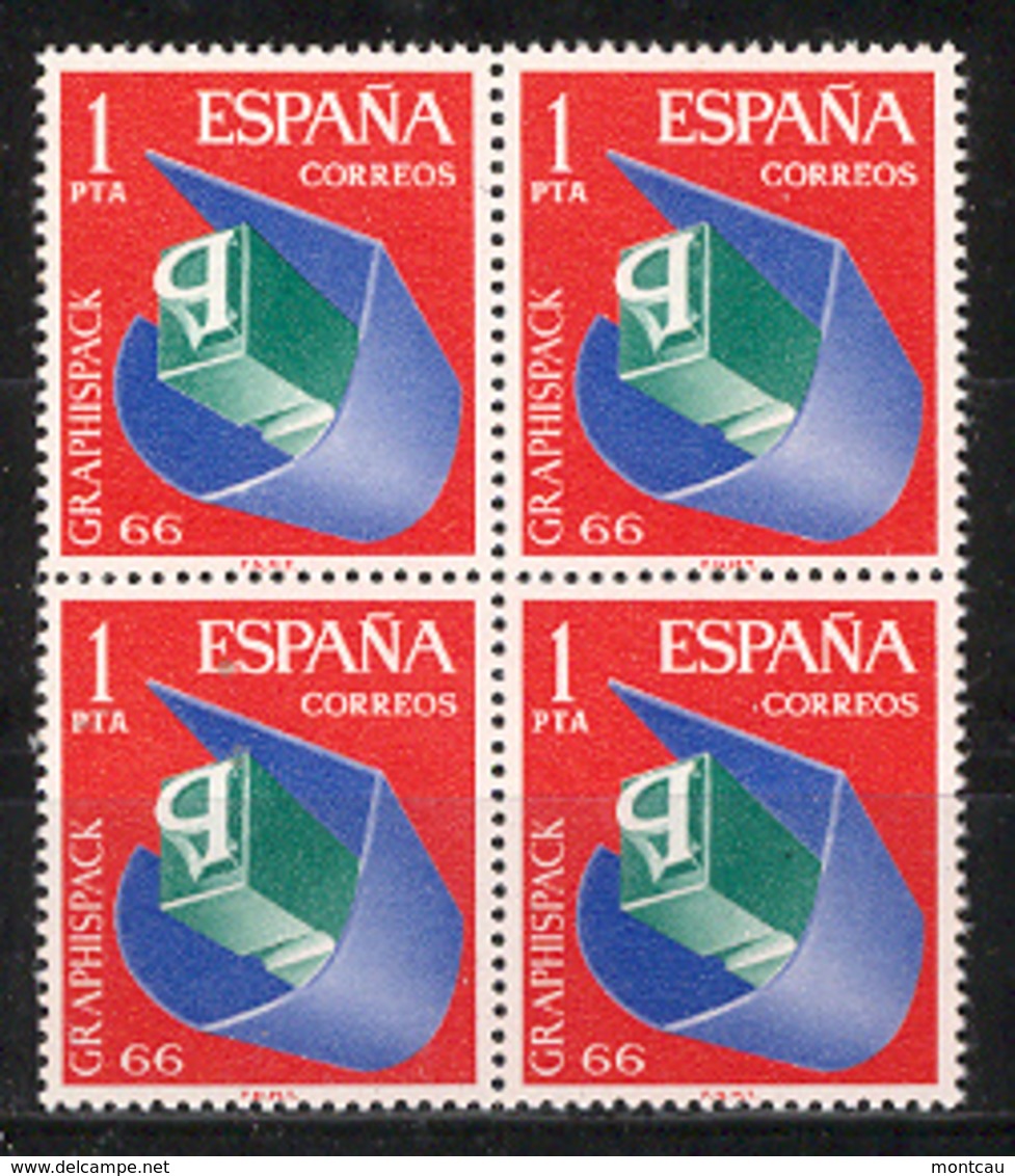 Spain 1966 - Graphispack Ed 1709 Bk - Nuevos